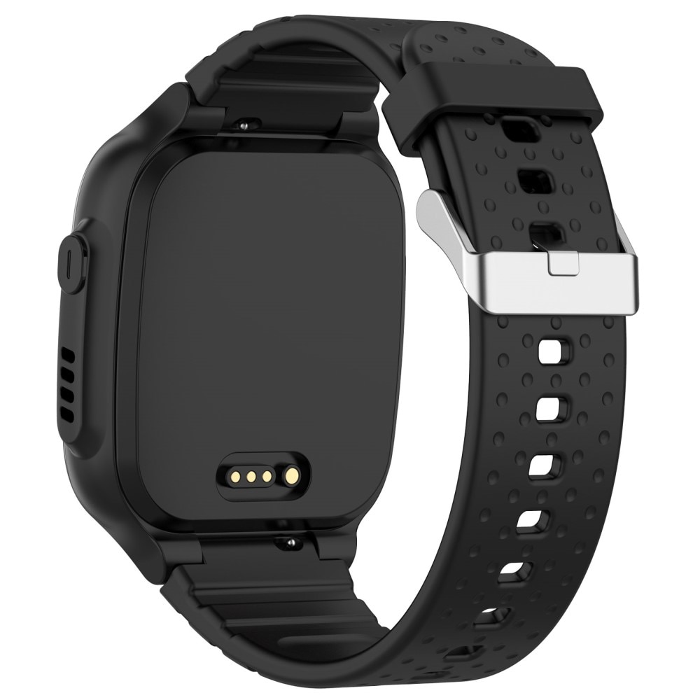 Bracelet en silicone pour Xplora X5 Play, Noir