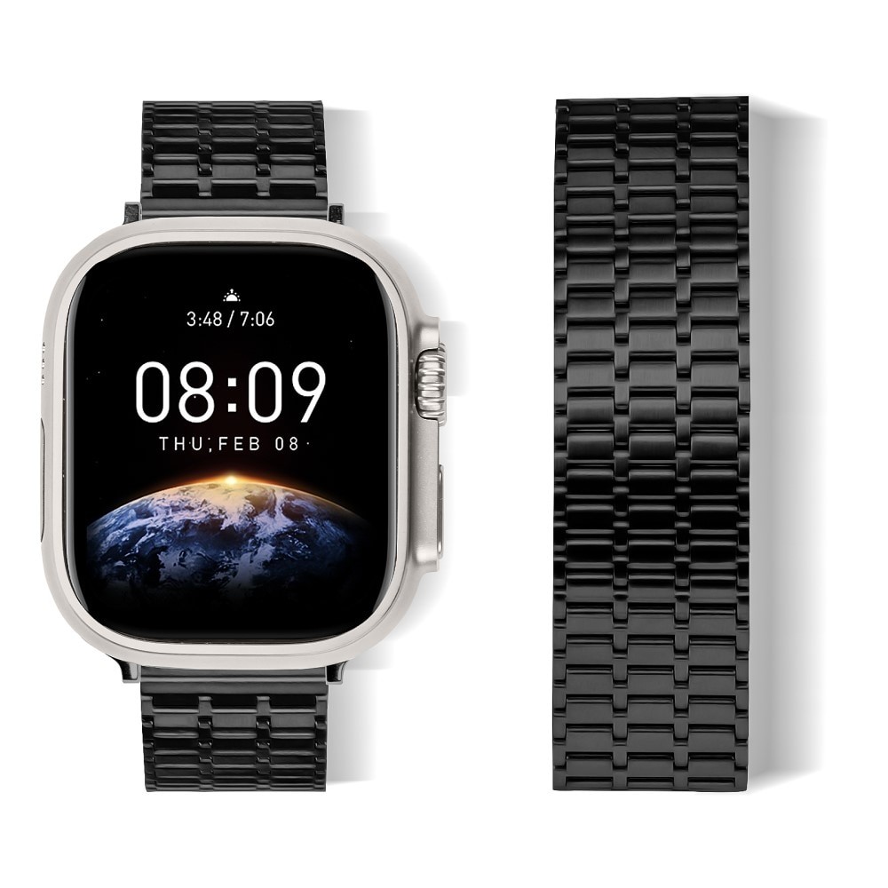 Bracelet Magnetic Business Apple Watch 41mm Series 9, noir