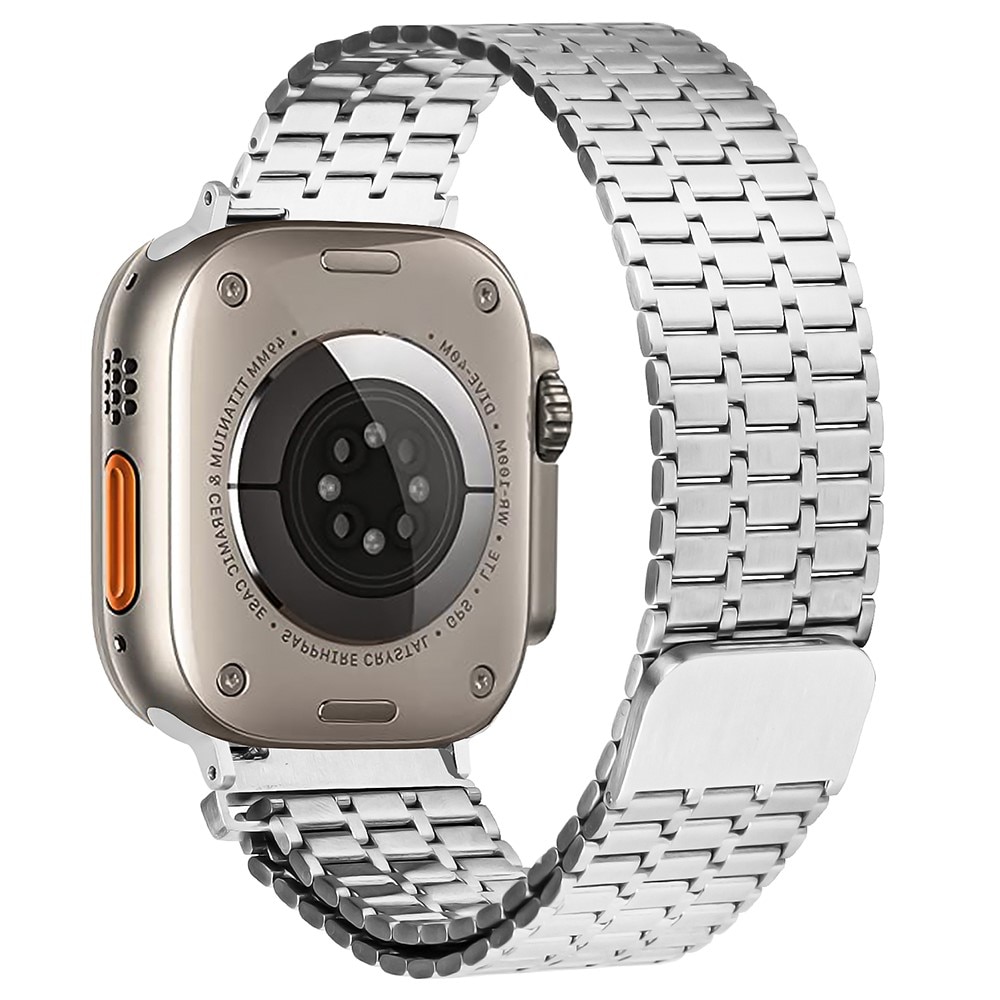 Bracelet Magnetic Business Apple Watch 38/40/41 mm, argent