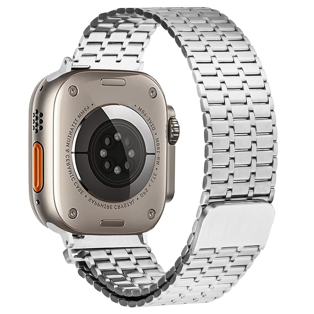 Bracelet Magnetic Business Apple Watch SE 40mm, argent