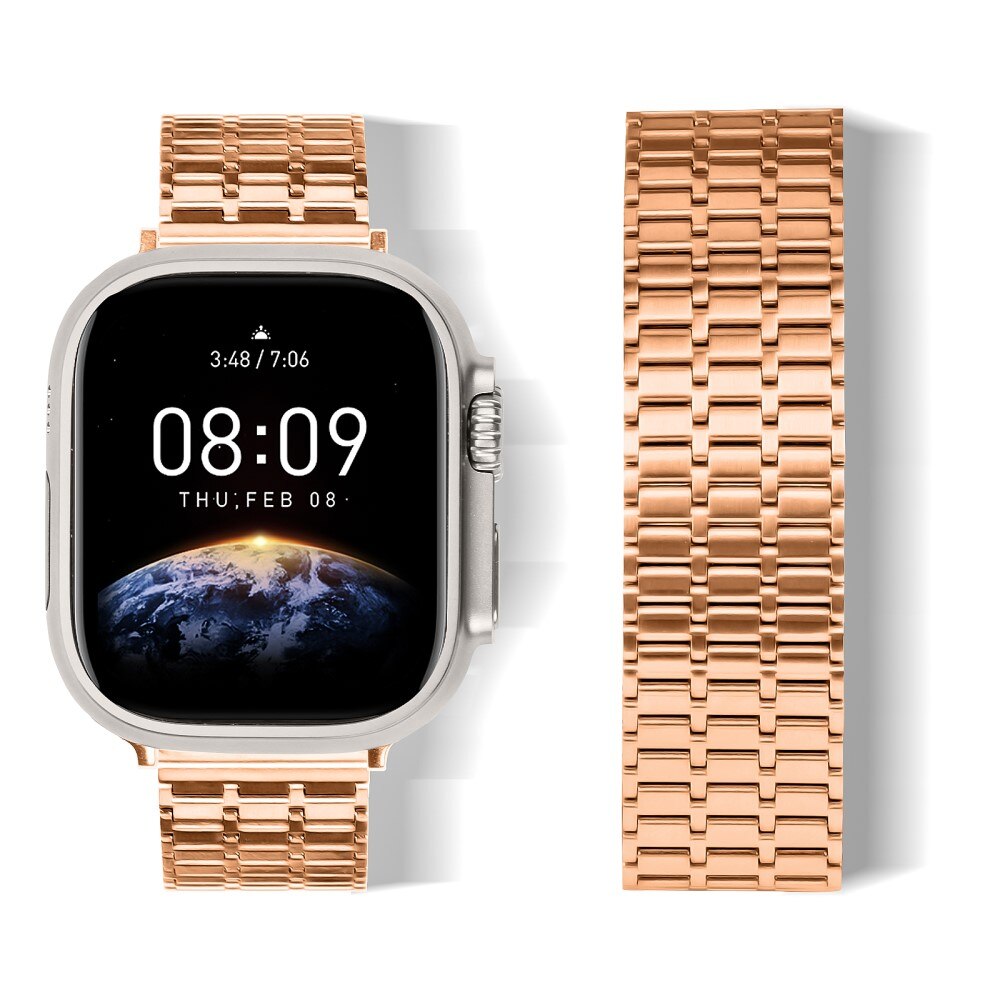 Bracelet Magnetic Business Apple Watch 44mm, or rose