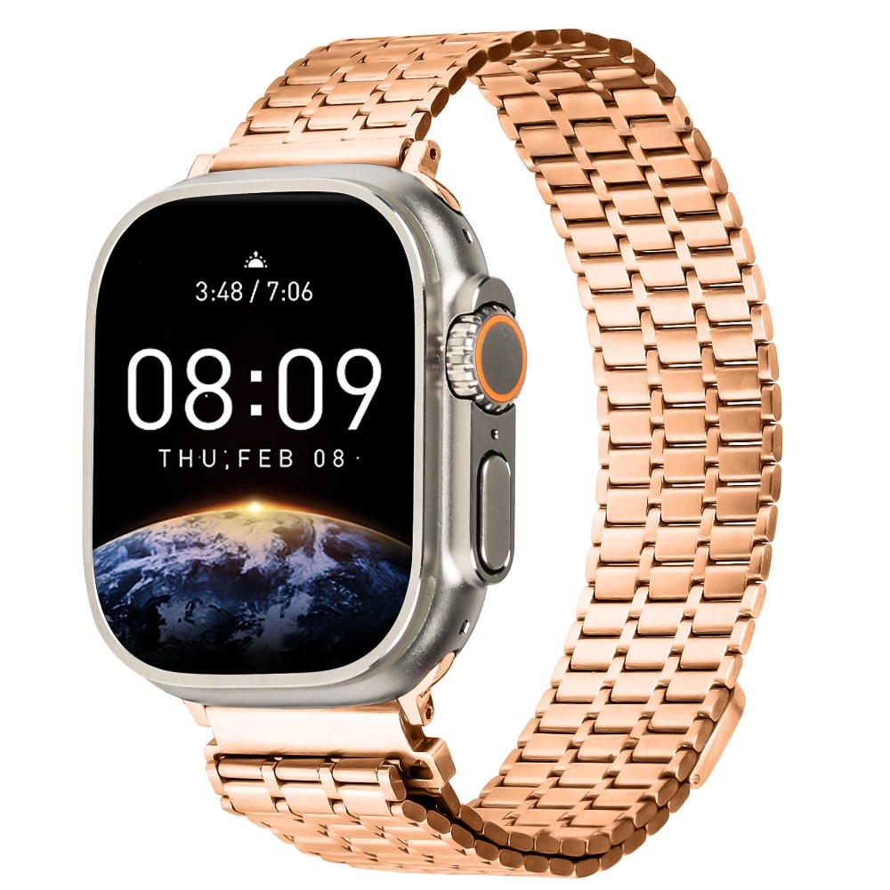 Bracelet Magnetic Business Apple Watch SE 40mm, or rose