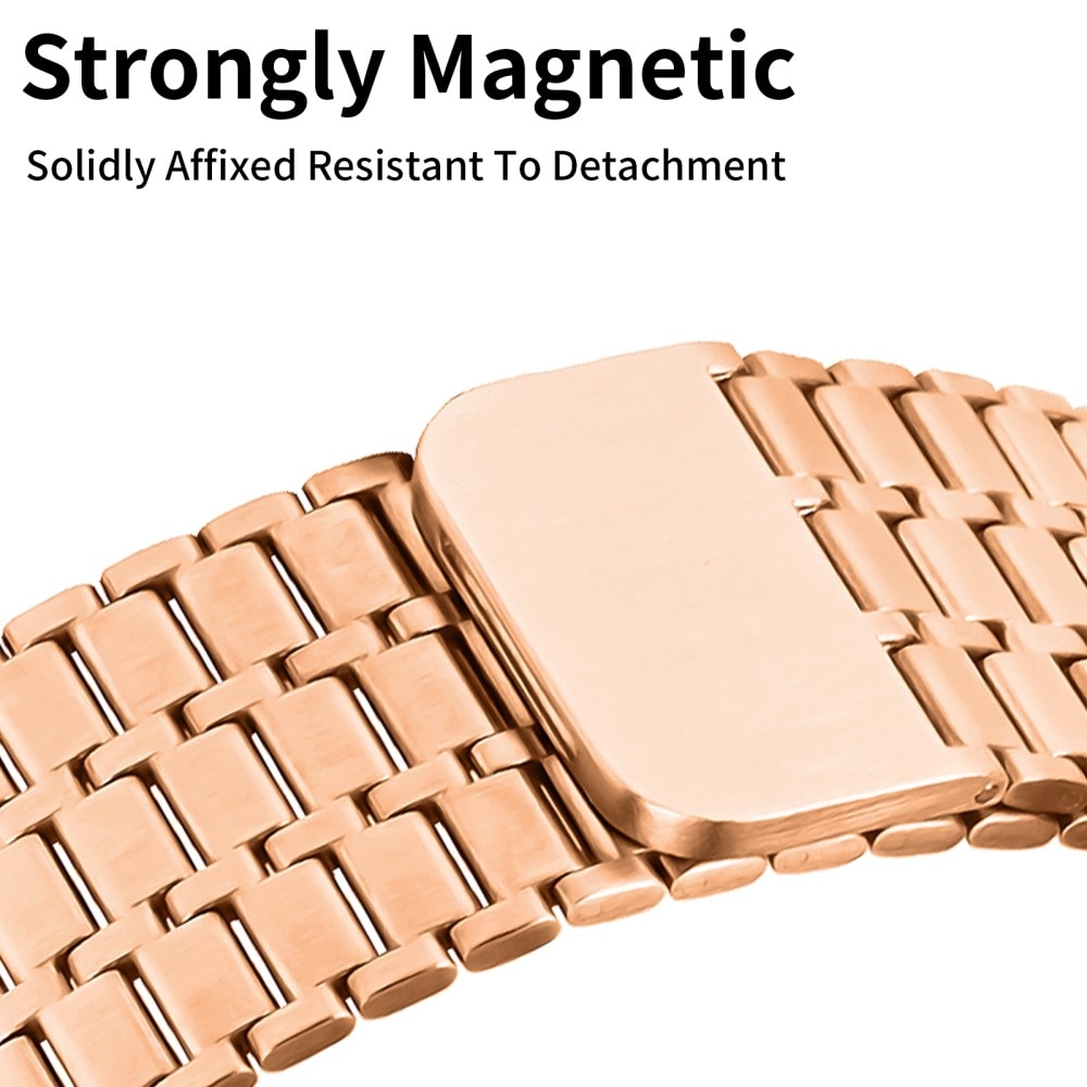 Bracelet Magnetic Business Apple Watch SE 40mm, or rose