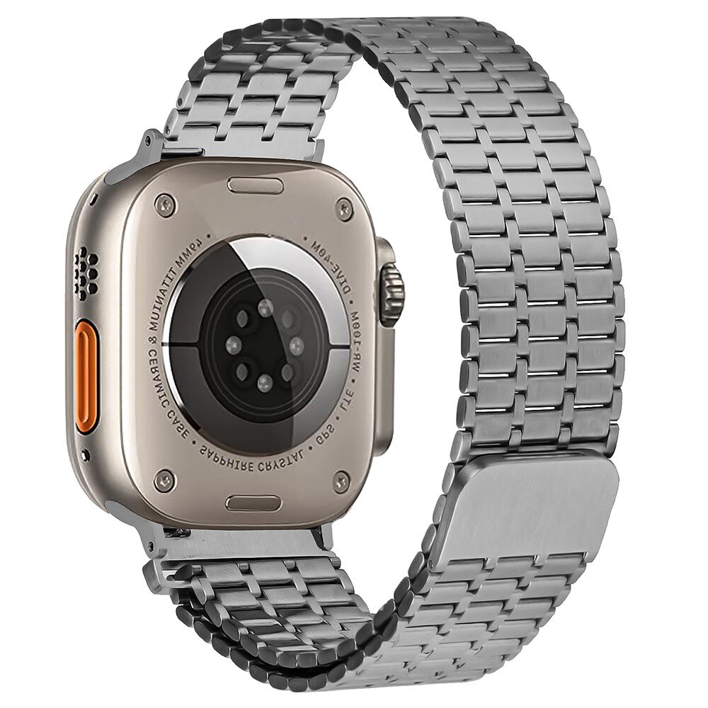 Bracelet Magnetic Business Apple Watch 41mm Series 9, gris