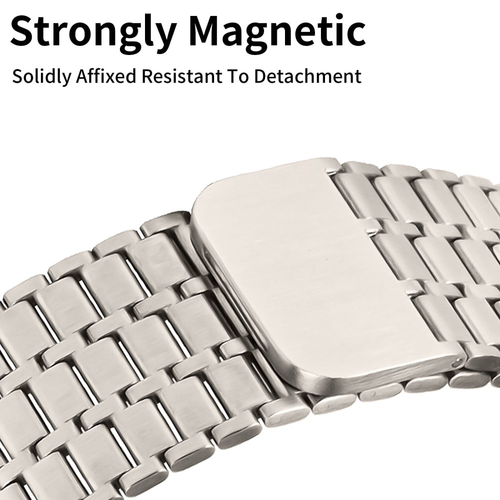 Bracelet Magnetic Business Apple Watch SE 40mm, titane