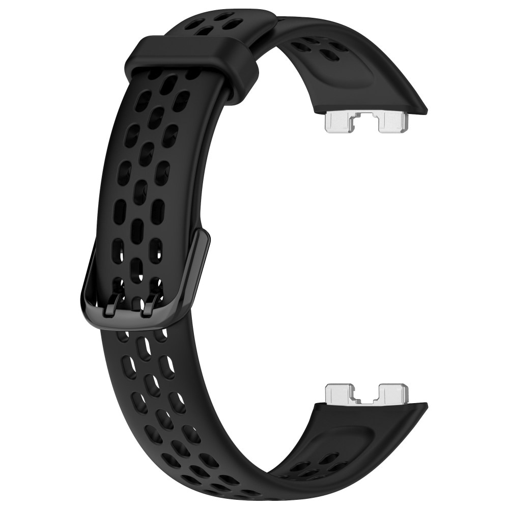 Sport Bracelet en silicone Huawei Band 8, noir