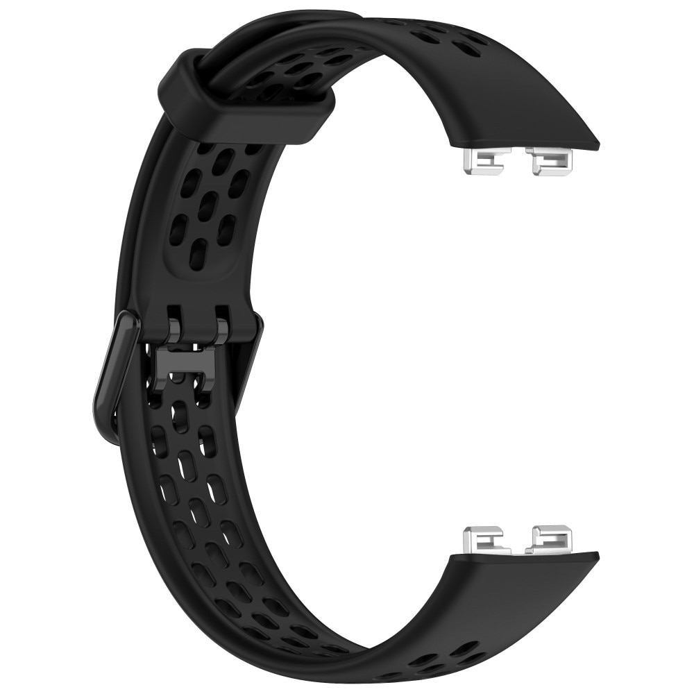 Sport Bracelet en silicone Huawei Band 8, noir
