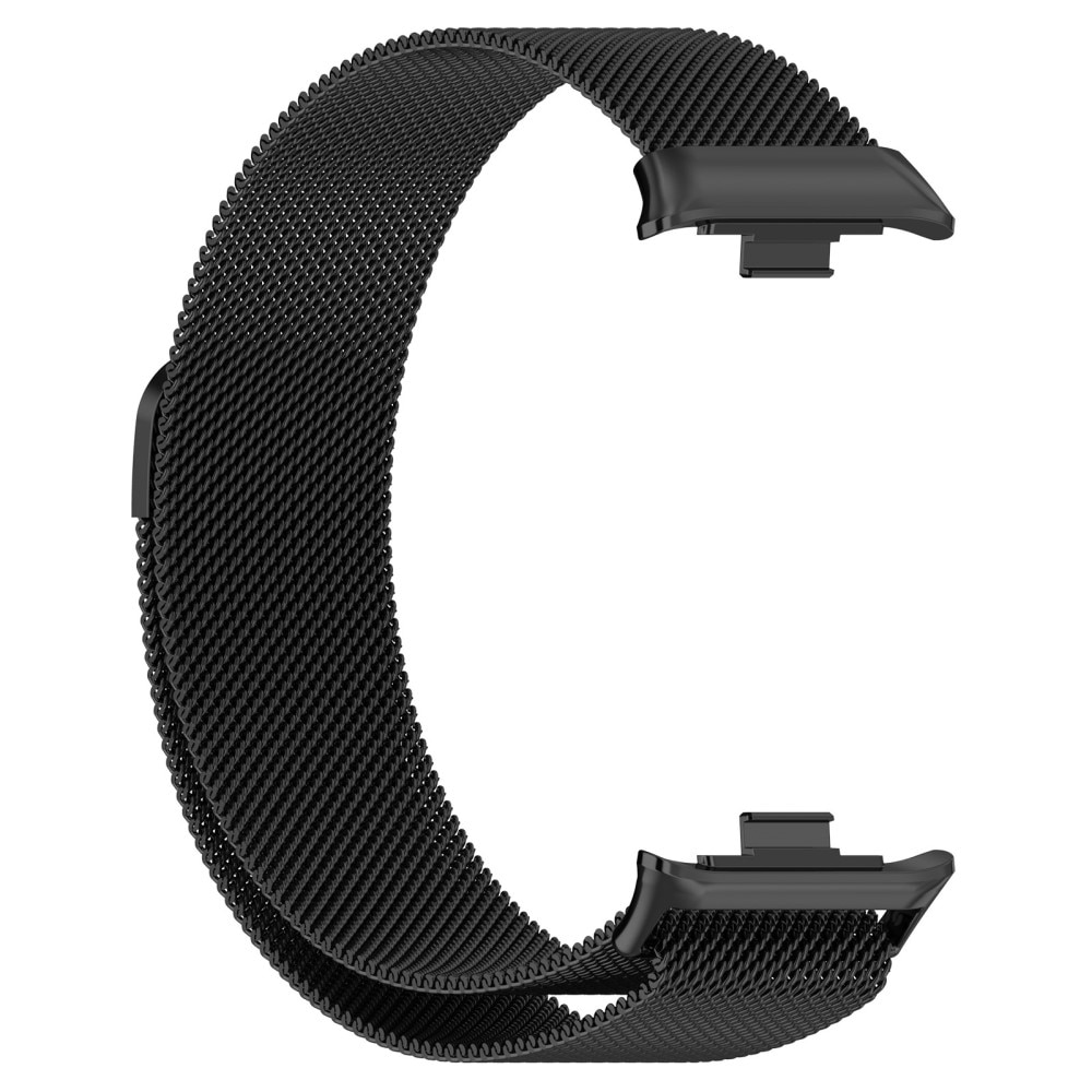 Bracelet milanais pour Xiaomi Smart Band 8 Pro, Noir