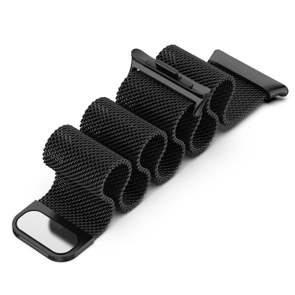 Bracelet milanais pour Xiaomi Smart Band 8 Pro, Noir