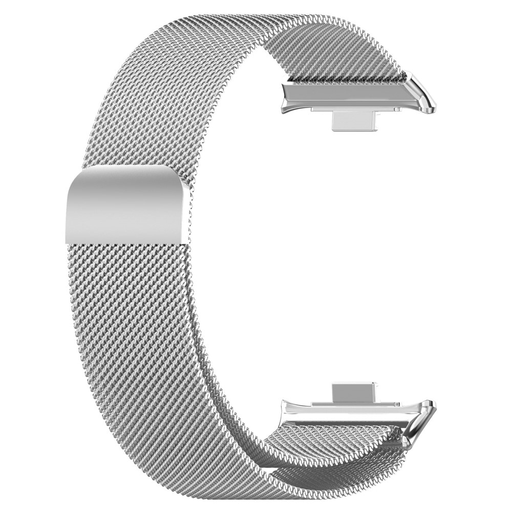 Bracelet milanais pour Xiaomi Smart Band 8 Pro, Argent