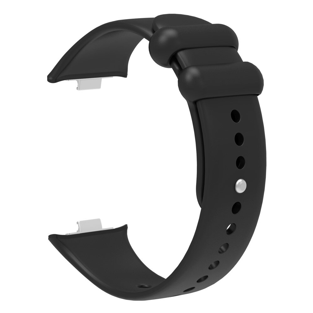 Bracelet en silicone pour Xiaomi Smart Band 8 Pro, Noir