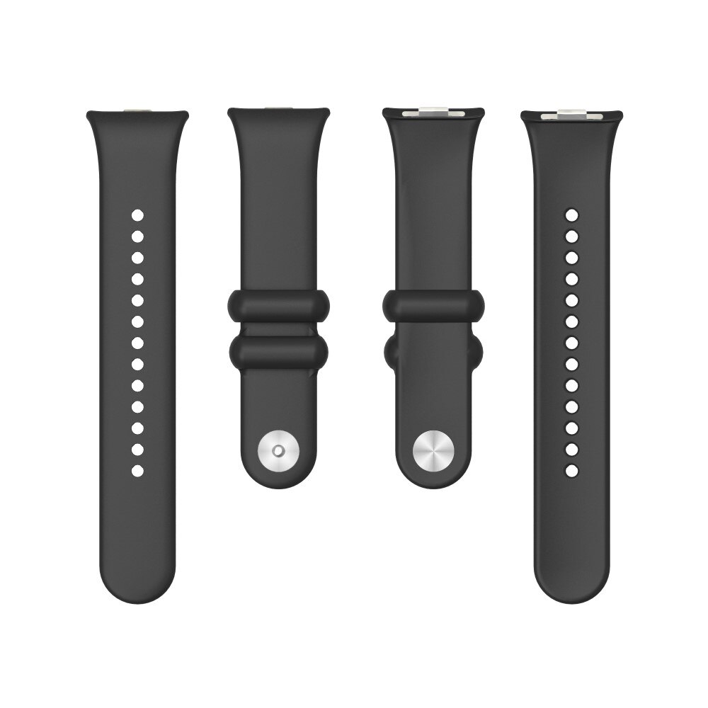 Bracelet en silicone pour Xiaomi Smart Band 8 Pro, Noir