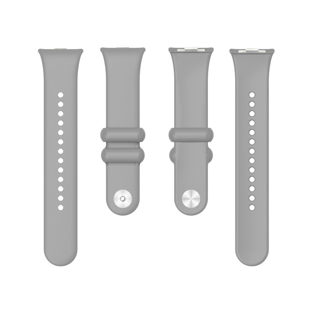 Bracelet en silicone pour Xiaomi Smart Band 8 Pro, Gris