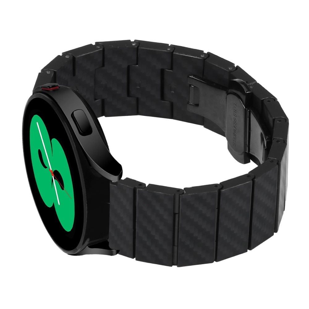 Bracelet mailllon Fibre de carbone Samsung Galaxy Watch 6 40mm, noir