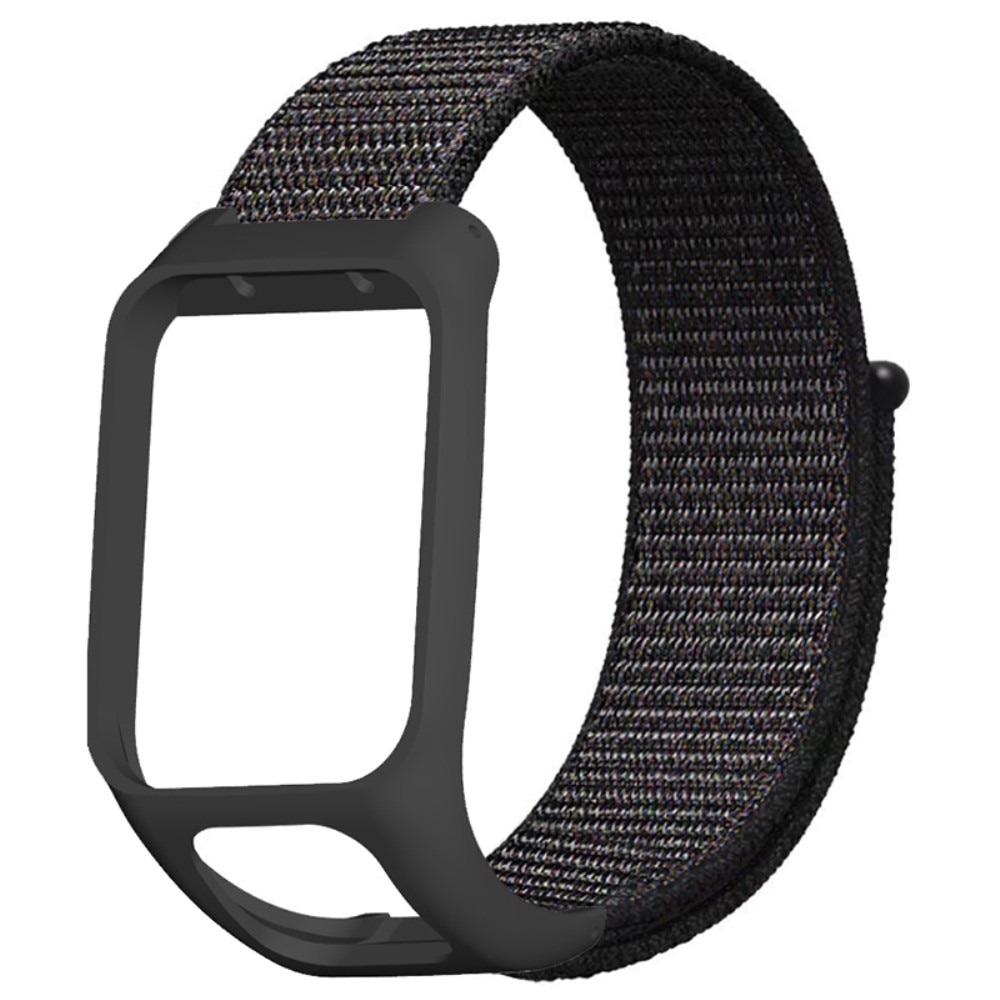 Bracelet en nylon TomTom Runner 3, noir