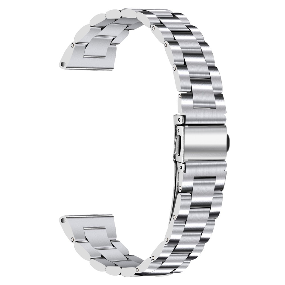 Bracelet en métal fin Withings Steel HR 40mm, argent