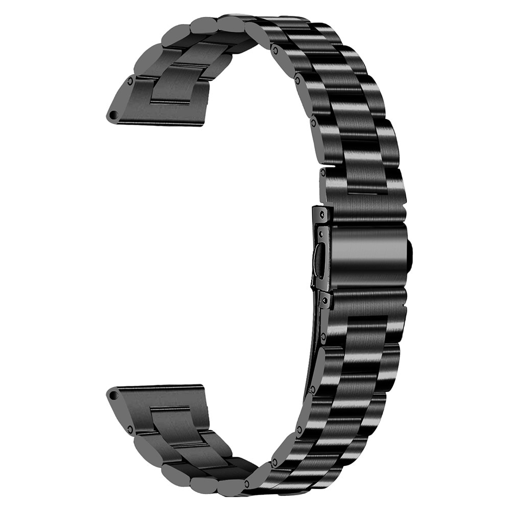 Bracelet en métal fin Withings Steel HR 40mm, noir