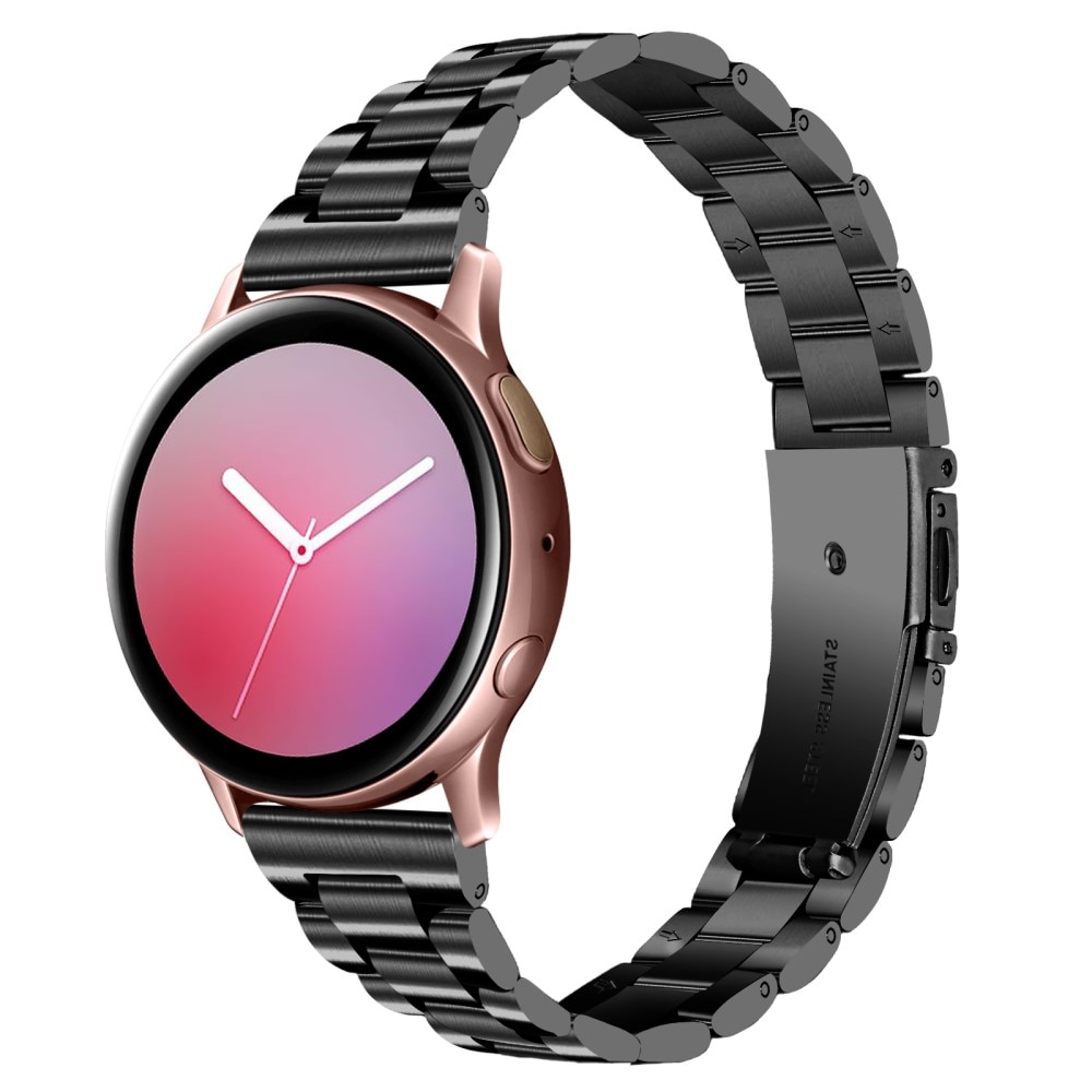 Bracelet en métal fin Withings Steel HR 40mm, noir