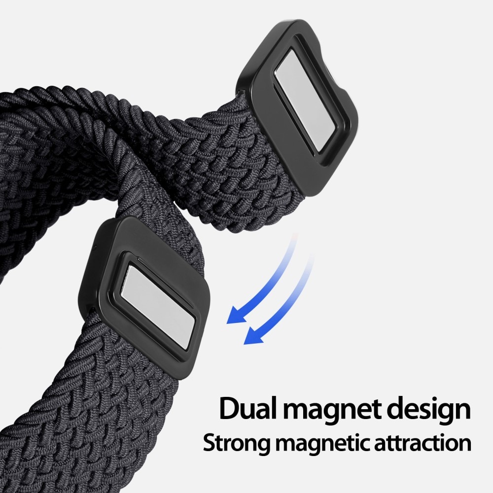 Bracelet en Nylon Woven Suunto 5 Peak, noir