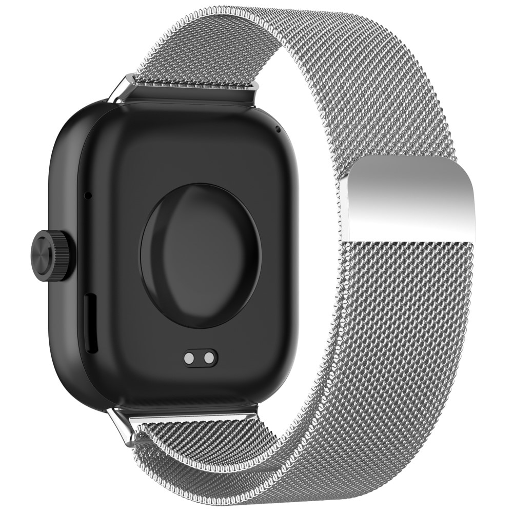 Bracelet milanais pour Xiaomi Redmi Watch 4, Argent