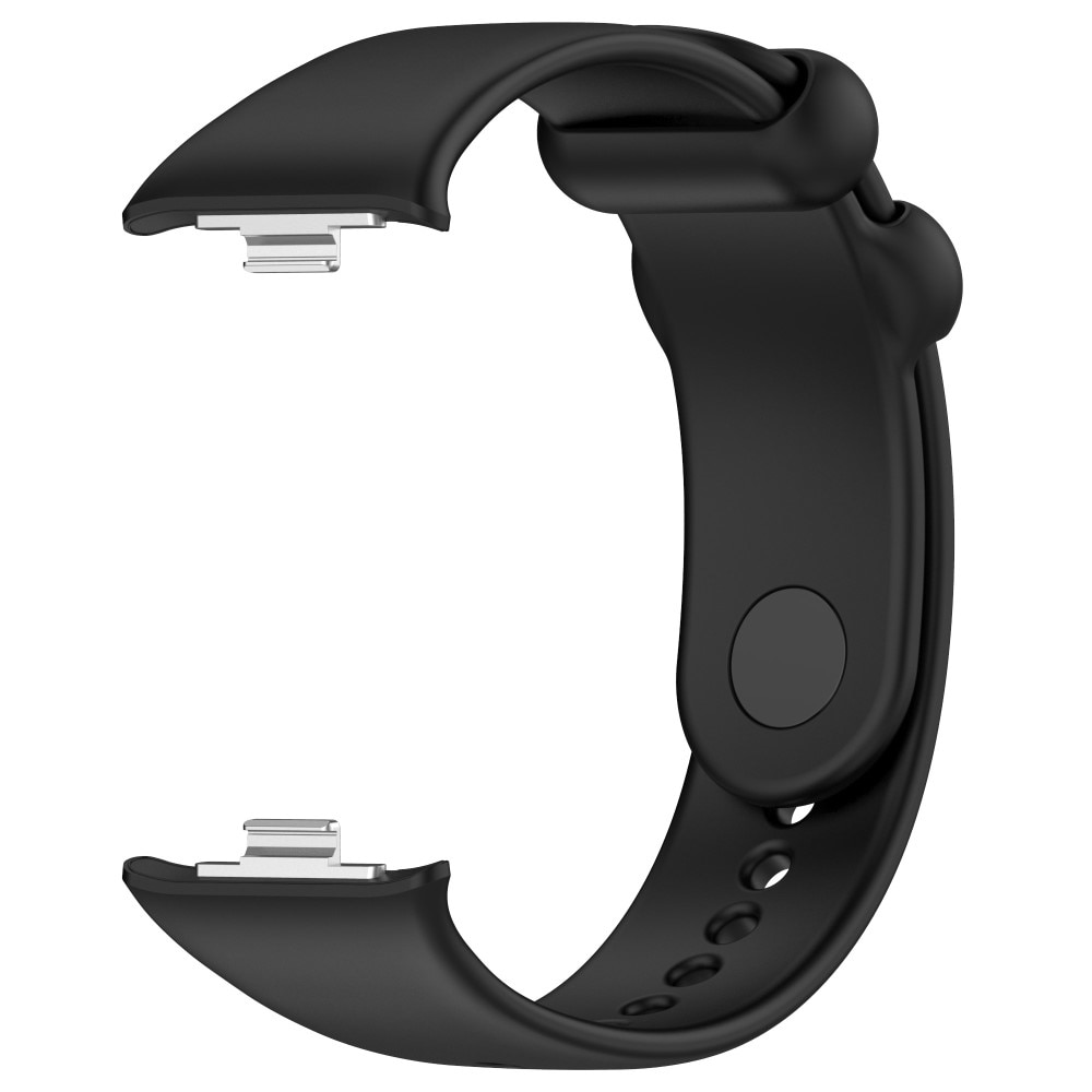 Bracelet en silicone pour Xiaomi Redmi Watch 4, Noir