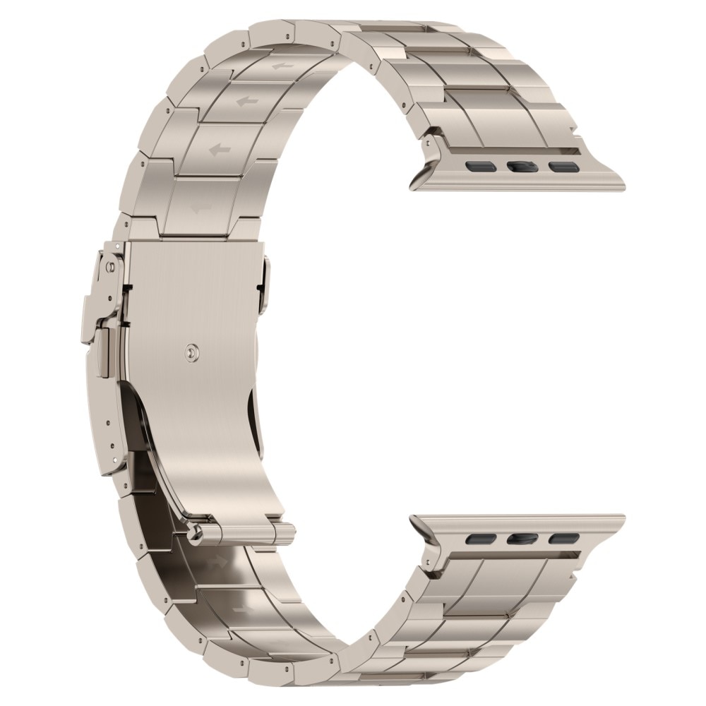 Elevate Bracelet en titane Apple Watch SE 44mm, titane