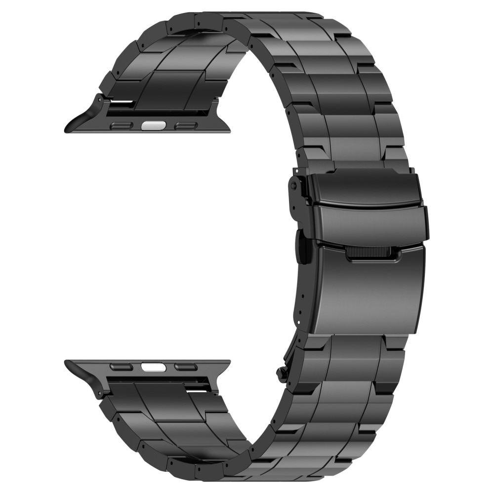Elevate Bracelet en titane Apple Watch 41mm Series 7, noir