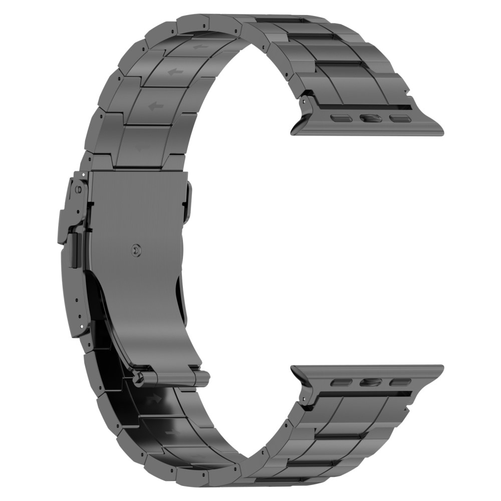 Elevate Bracelet en titane Apple Watch 41mm Series 8, gris