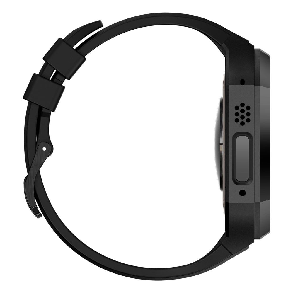 Bracelet avec coque en acier inoxydable Apple Watch Ultra 49mm, noir