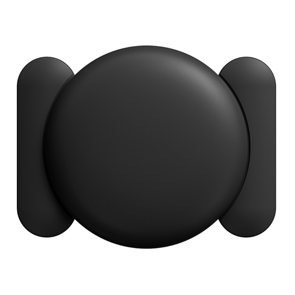 Coque magnétique en silicone Apple AirTag, noir