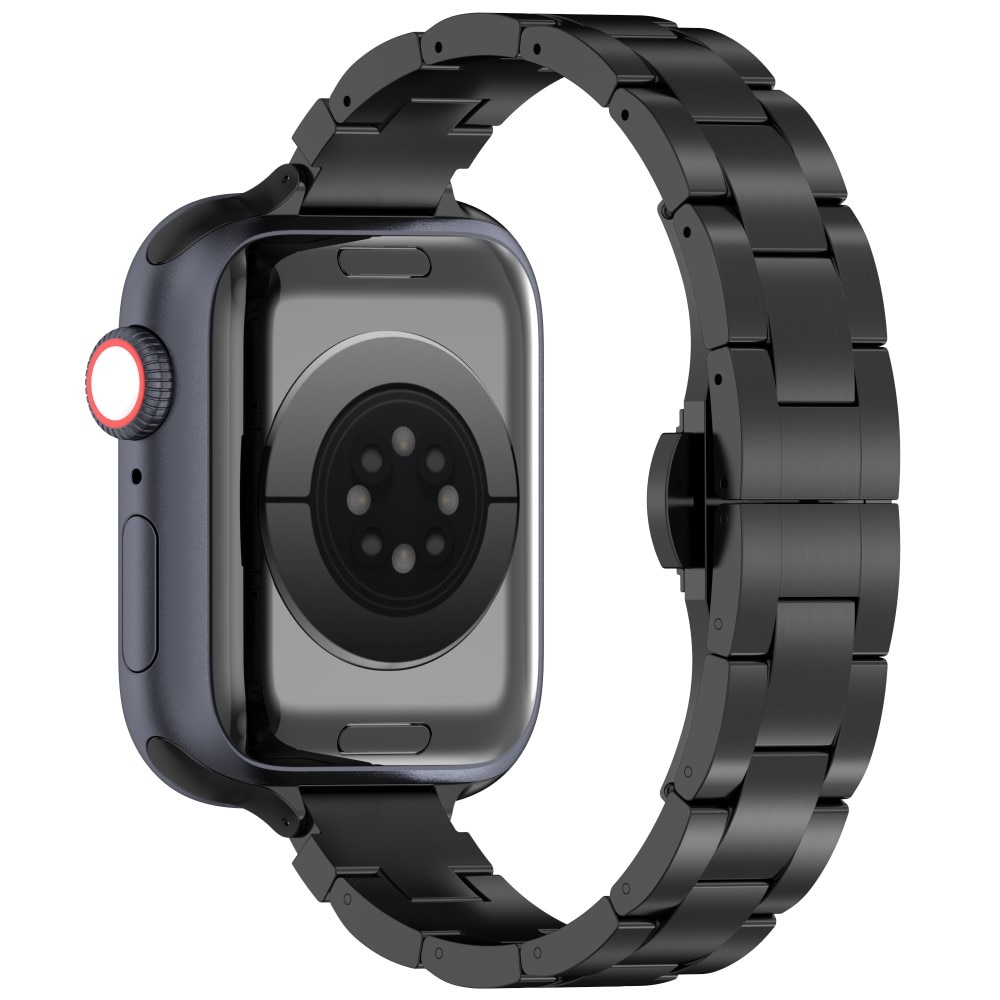 Slim Bracelet en titane Apple Watch Series 10 42mm, noir