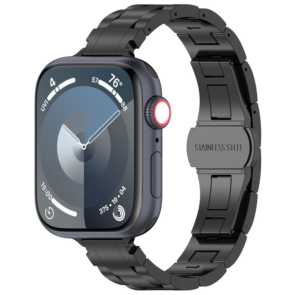 Slim Bracelet en titane Apple Watch 40mm, noir