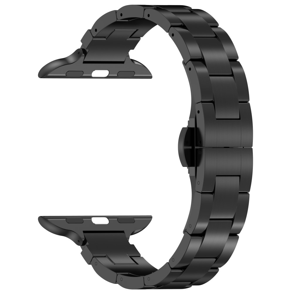 Slim Bracelet en titane Apple Watch SE 40mm, noir