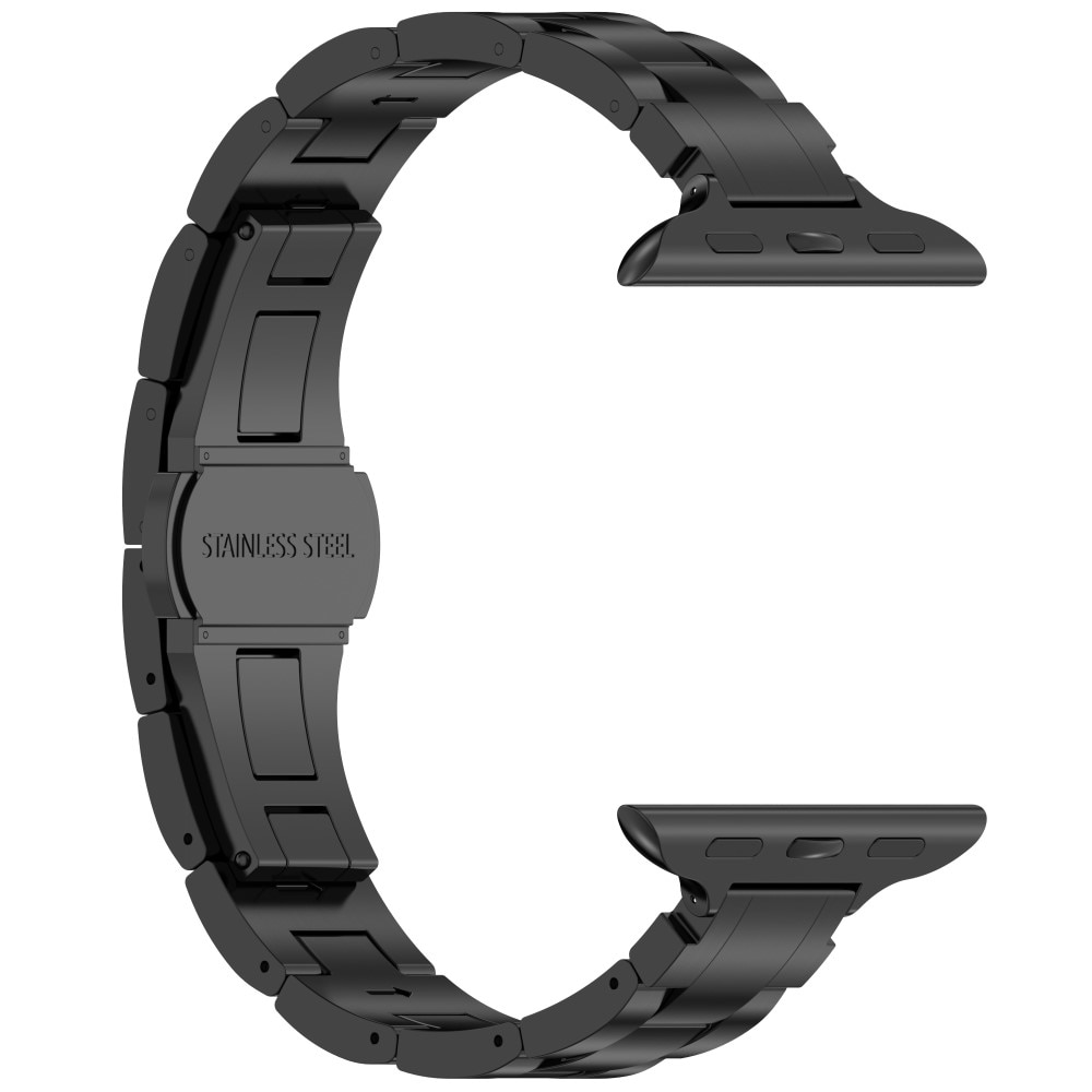 Slim Bracelet en titane Apple Watch SE 40mm, noir
