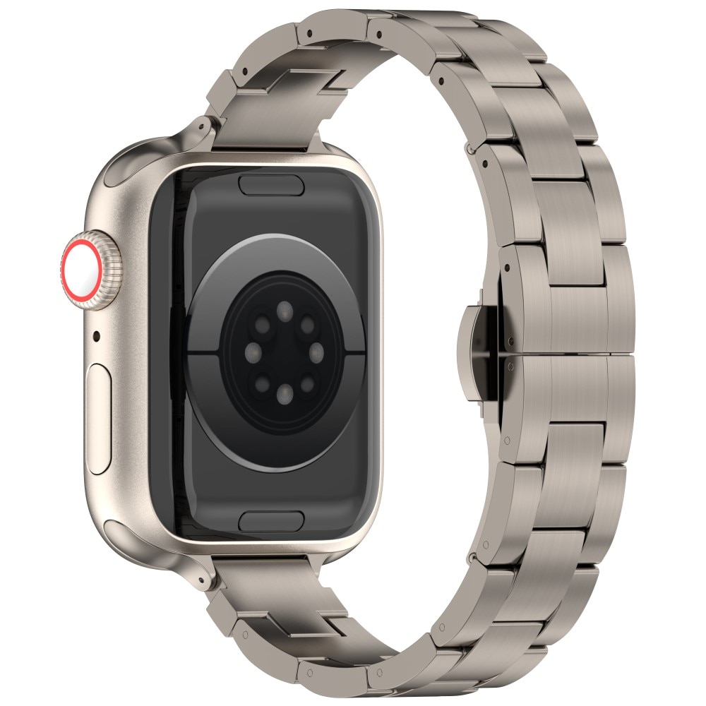 Slim Bracelet en titane Apple Watch 40mm, titane