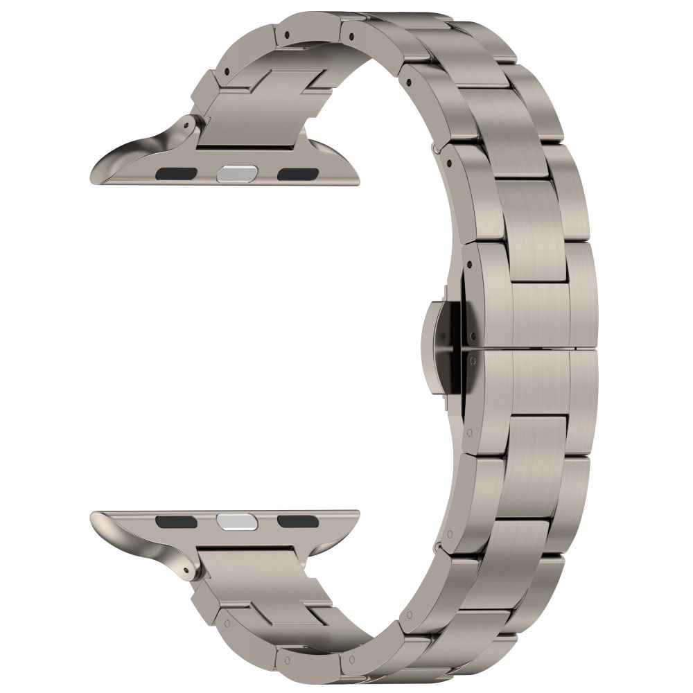 Slim Bracelet en titane Apple Watch 41mm Series 7, titane