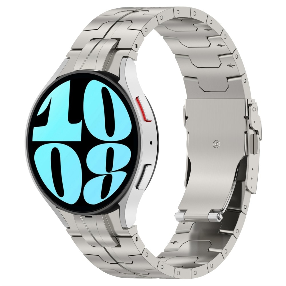 Race Stainless Steel Samsung Galaxy Watch 6 Classic 47mm, Titanium