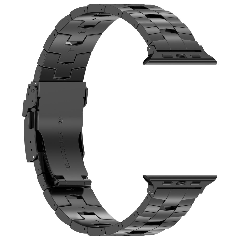 Race Bracelet en titane Apple Watch 41mm Series 7, noir