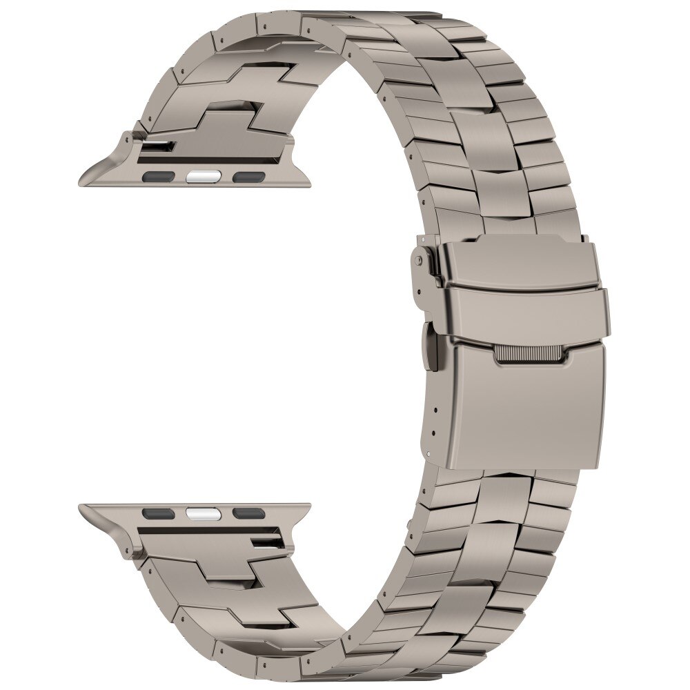 Race Bracelet en titane Apple Watch 41mm Series 9, gris