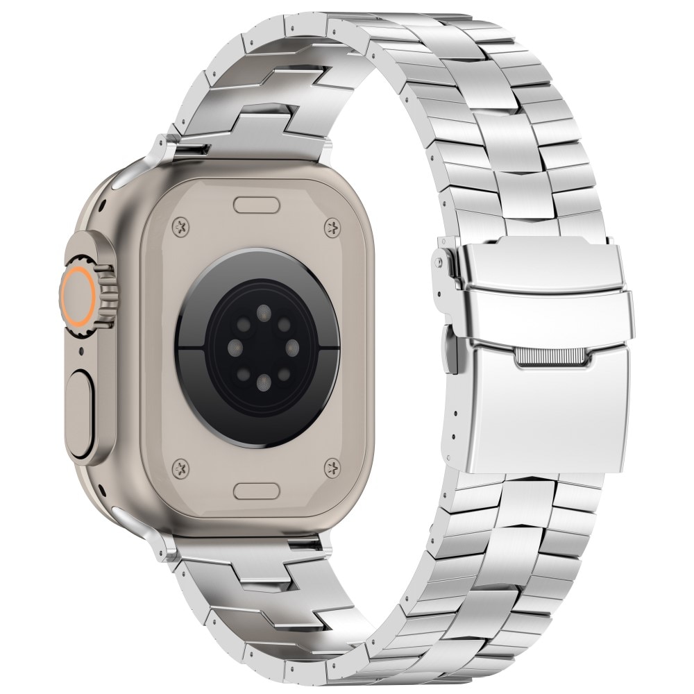 Race Bracelet en titane Apple Watch SE 40mm, argent