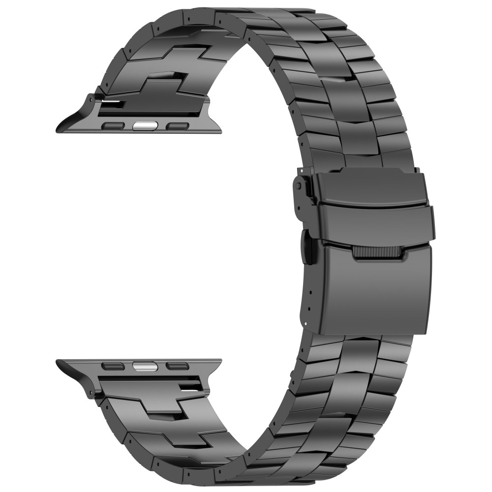 Race Bracelet en titane Apple Watch SE 44mm, noir