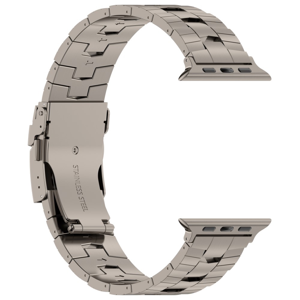 Race Bracelet en titane Apple Watch 42mm, gris