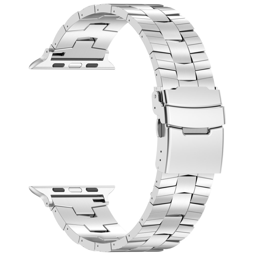 Race Bracelet en titane Apple Watch 45mm Series 9, argent