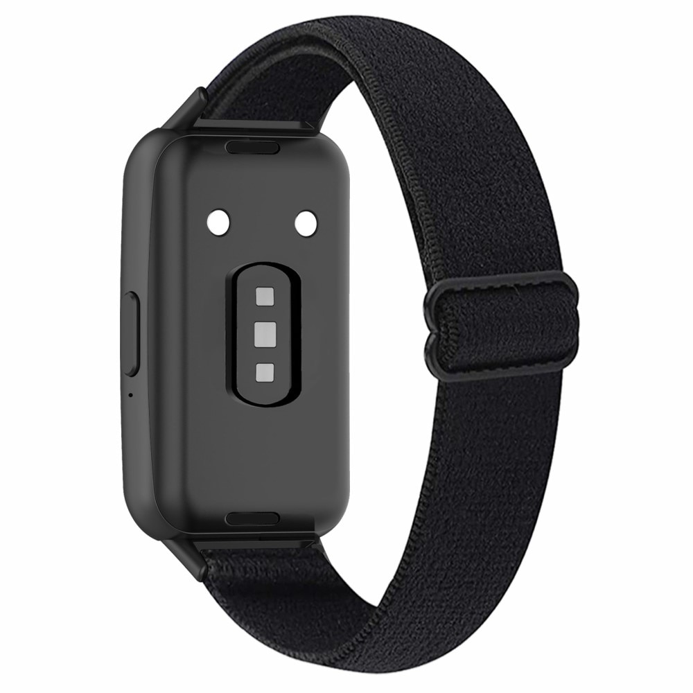 Bracelet extensible en nylon Samsung Galaxy Fit 3, noir