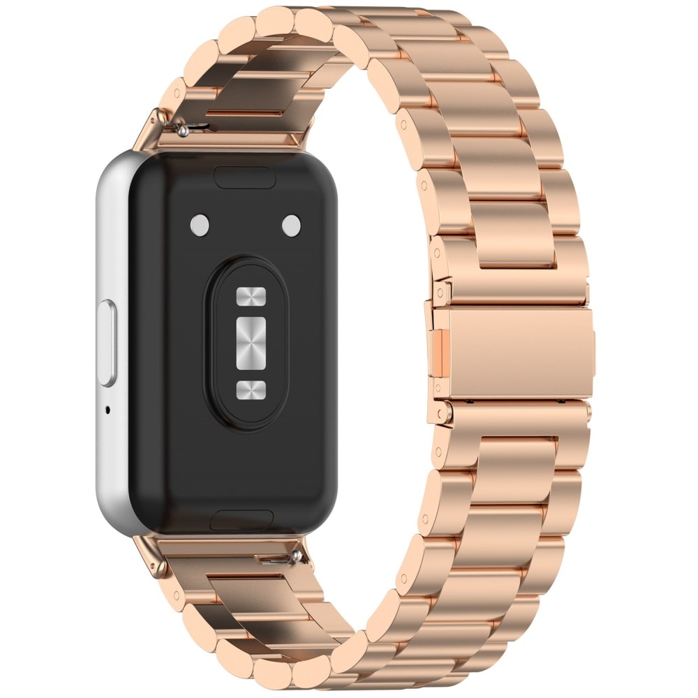 Bracelet en métal Samsung Galaxy Fit 3, or rose