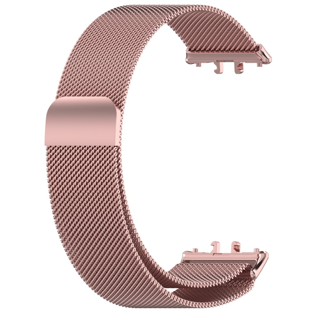 Bracelet milanais pour Samsung Galaxy Fit 3, rose doré