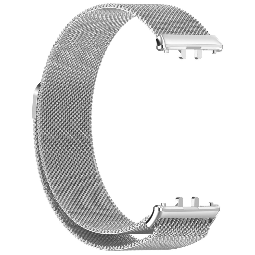 Bracelet milanais pour Samsung Galaxy Fit 3, argent