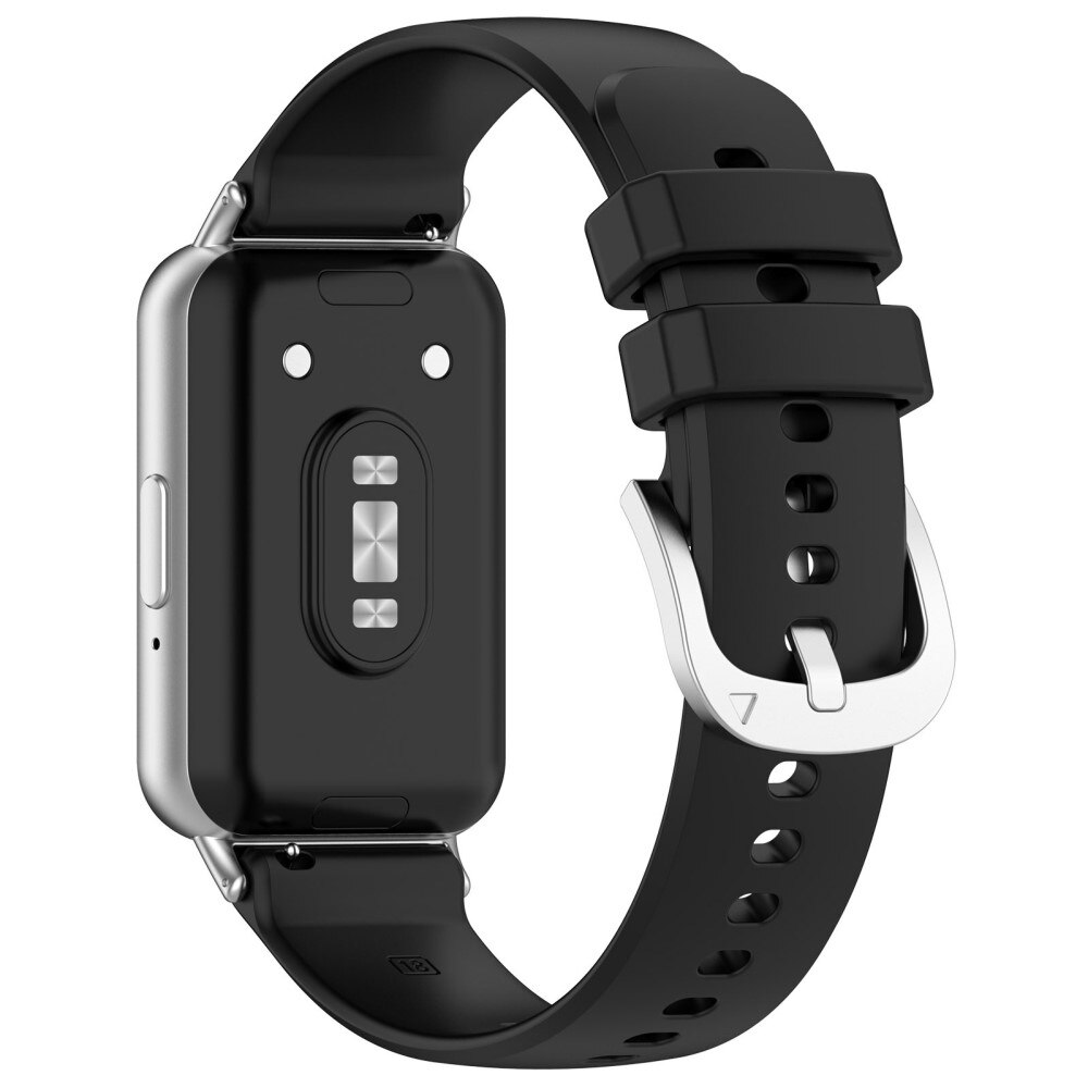 Bracelet en silicone pour Samsung Galaxy Fit 3, Noir