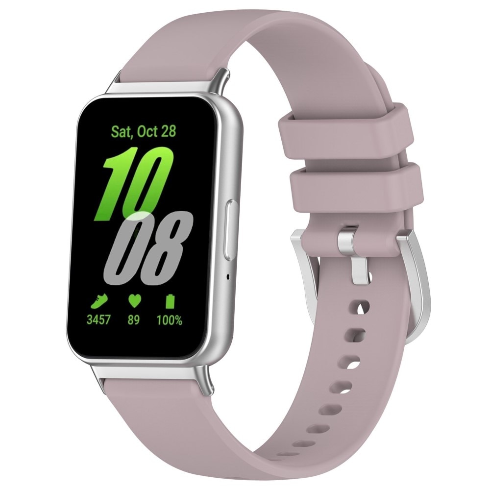 Bracelet en silicone pour Samsung Galaxy Fit 3, violet