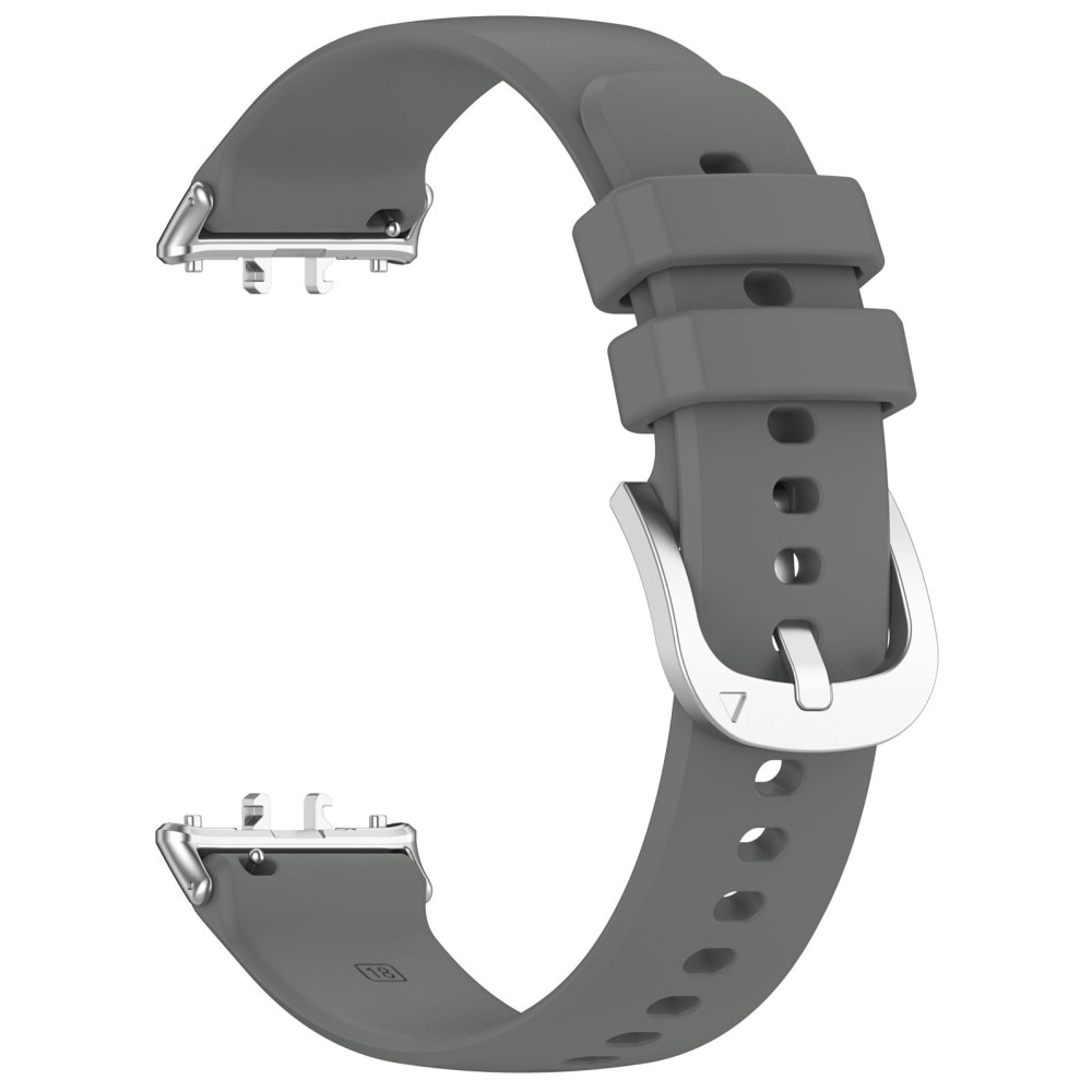Bracelet en silicone pour Samsung Galaxy Fit 3, Gris foncé